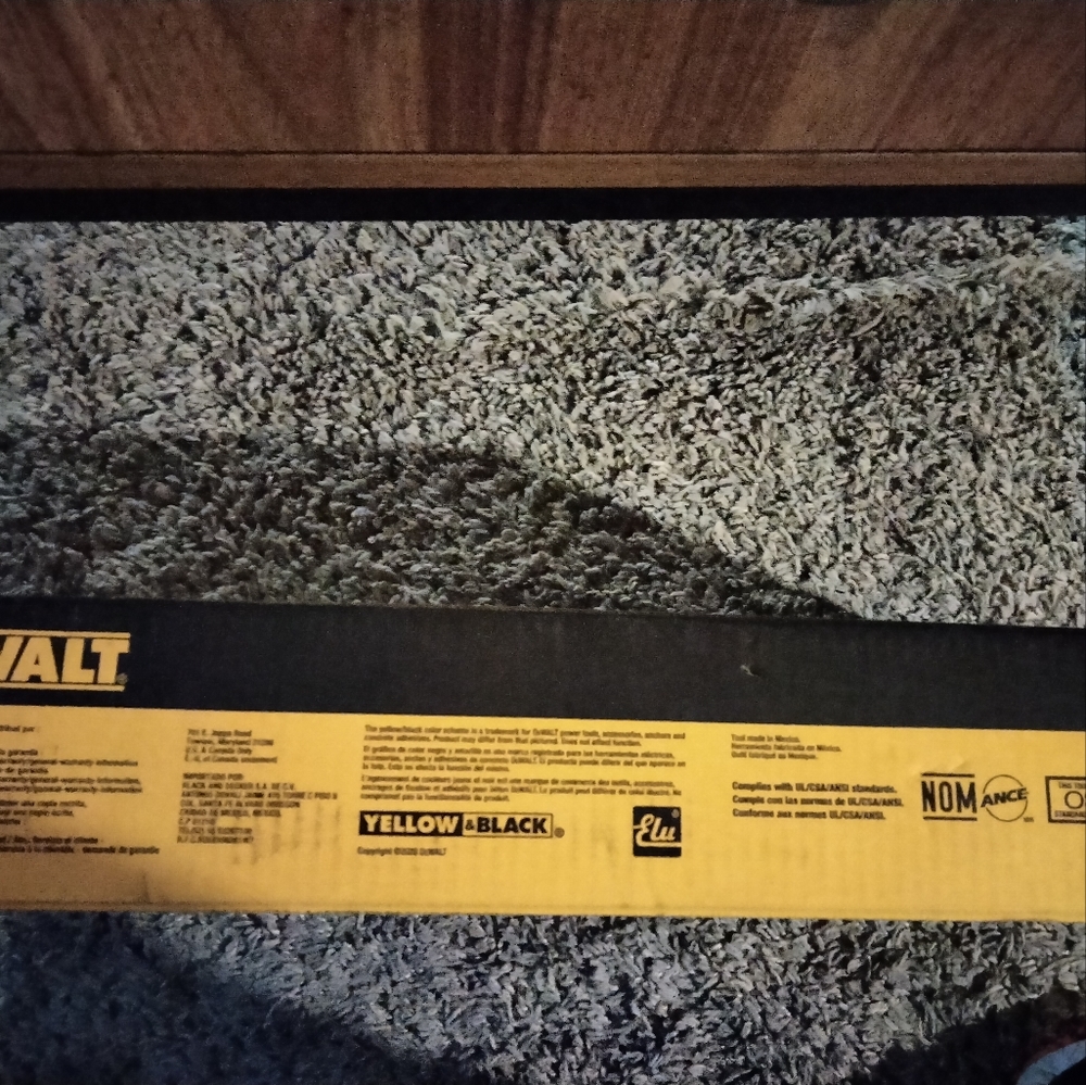 DeWalt reciprocating saw